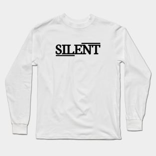 Silent Long Sleeve T-Shirt